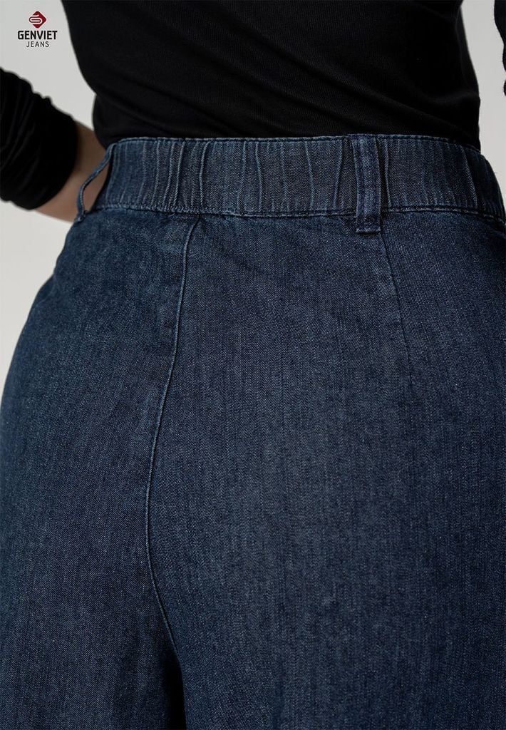 Quần Jeans Nữ Ống Suông TQ124J8163