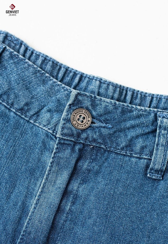 Quần Jeans Nữ Ống Suông TQ124J8163