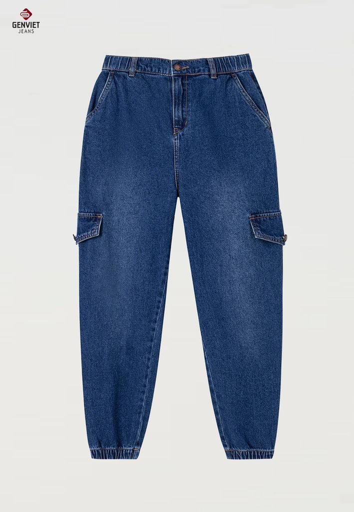 Quần Jeans Nữ Dáng Jogger TQ111J8160
