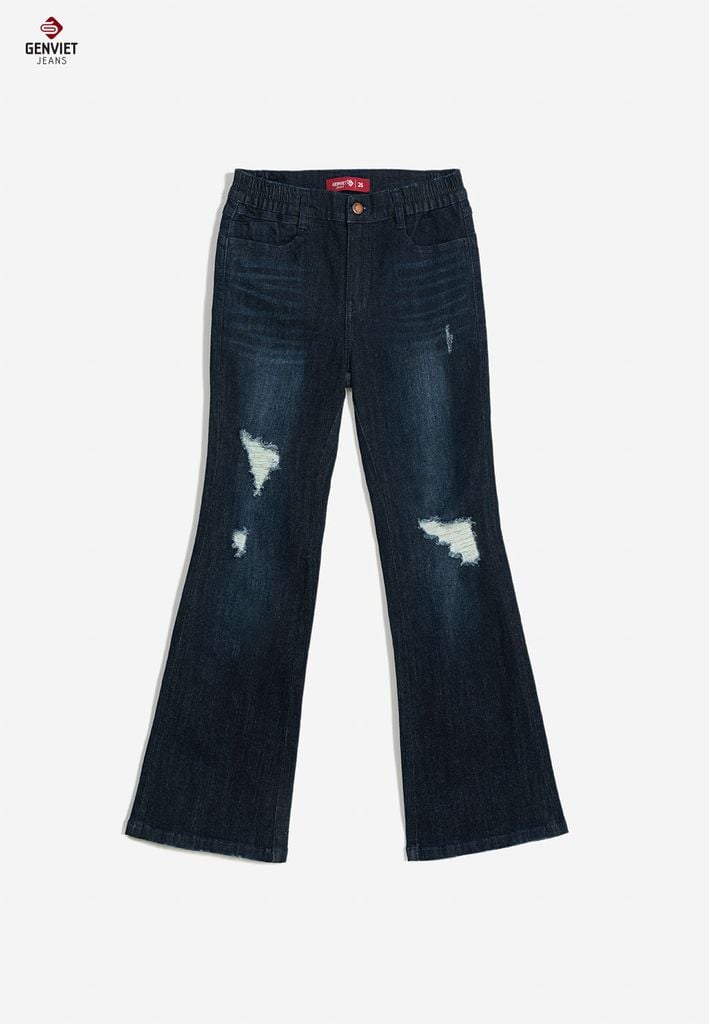 Quần Jeans Nữ Ống Vảy TQ110J8153