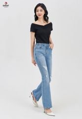 Quần Jeans Nữ Ống Vảy TQ110J8153