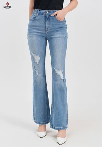 Quần Jeans Nữ Ống Vảy TQ110J8153