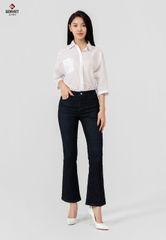 Quần Jeans Nữ Ống Vảy TQ110J8490