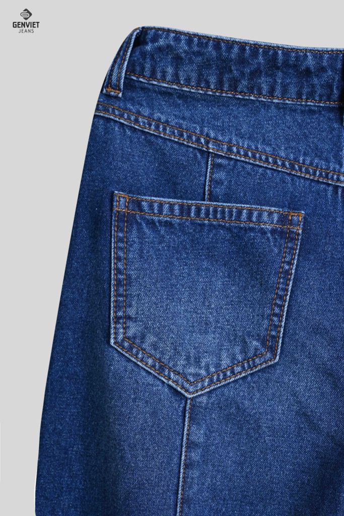 Quần Dài Nữ Jeans Suông TQ124J8156