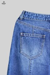Quần Dài Nữ Jeans Suông TQ124J8156