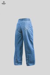 Quần Dài Nữ Jeans Suông TQ124J8156