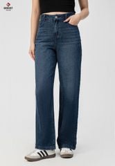 Quần Jeans Nữ Ống Suông TQ124J8637