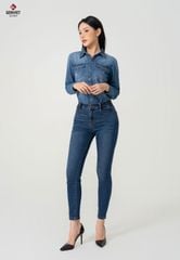 Quần Jeans Nữ Ống Col Vừa DQ103J8392