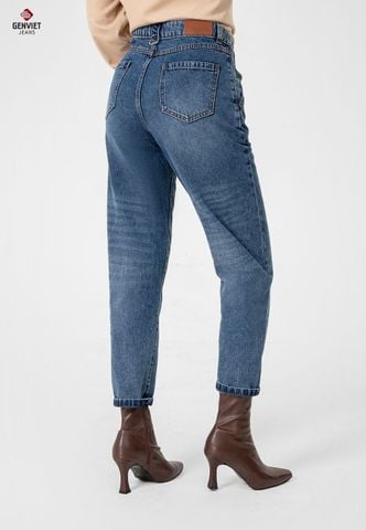 Quần Jeans Nữ Dáng Baggy TQ104J8395