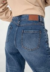 Quần Jeans Nữ Dáng Baggy TQ104J8395