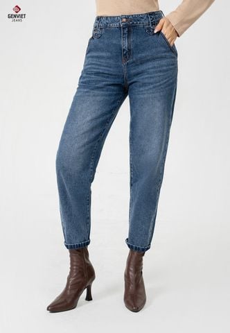 Quần Jeans Nữ Dáng Baggy TQ104J8395