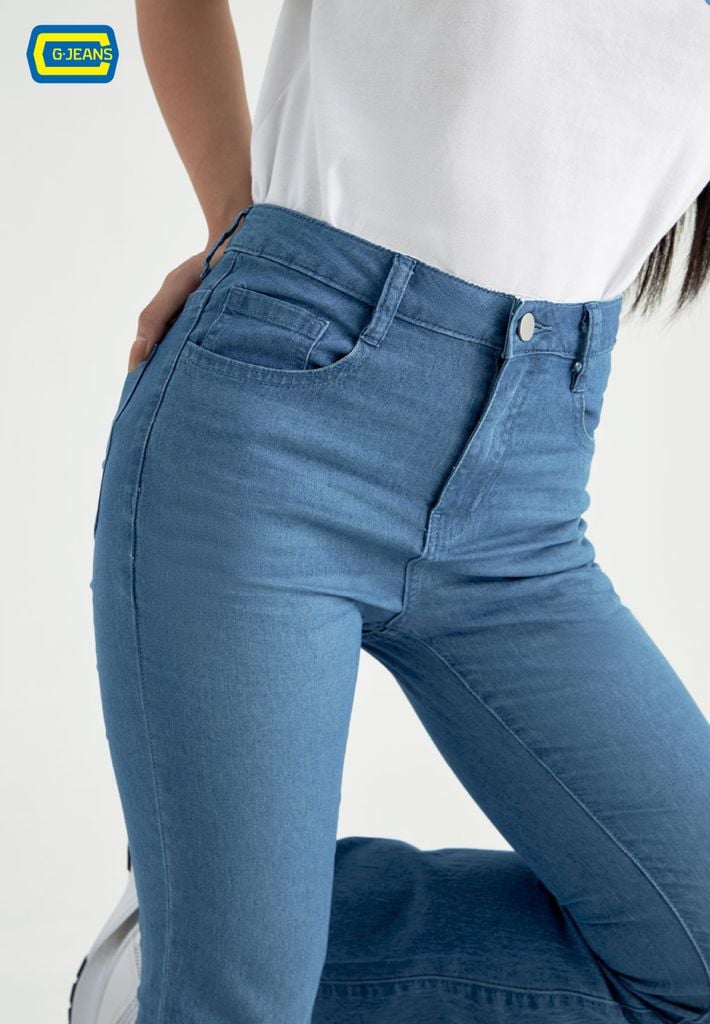 Quần Jeans Nữ Ống Vảy TQ110J8155
