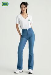 Quần Jeans Nữ Ống Vảy TQ110J8155