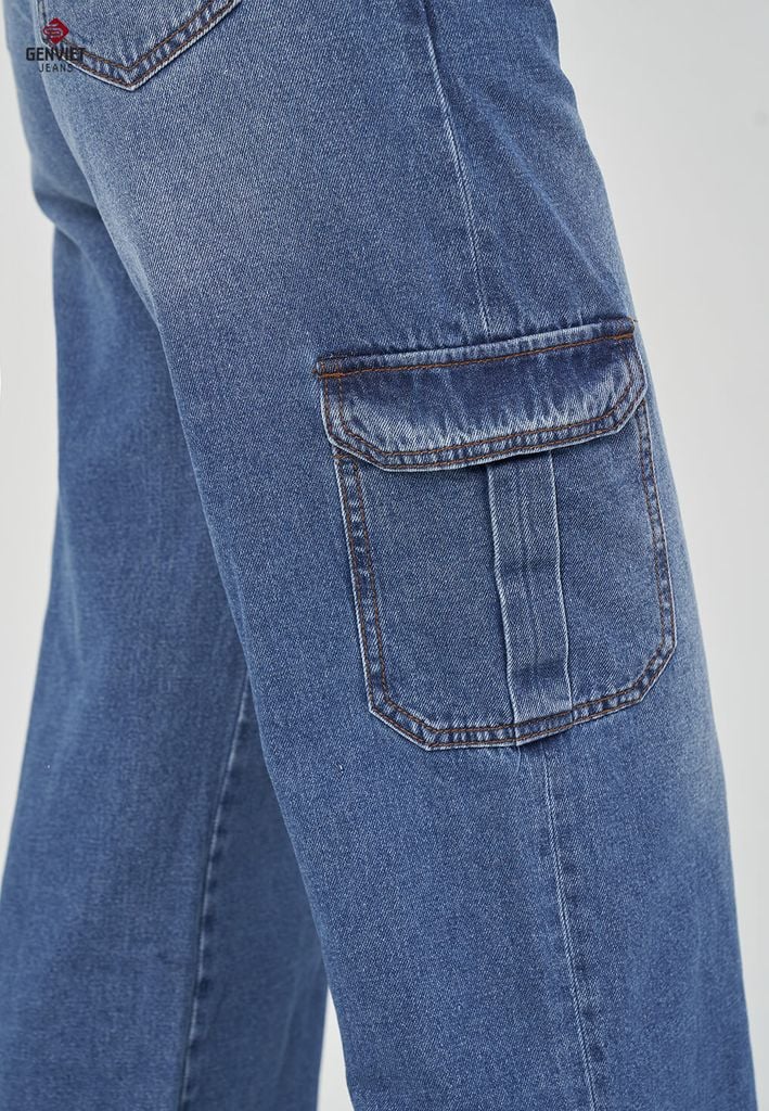 Quần Jeans Nữ Ống Suông