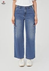 Quần Jeans Nữ Ống Suông