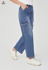 Quần Jeans Nữ Ống Suông