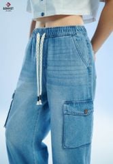 Quần Jeans Nữ Ống Suông XQ124J8694