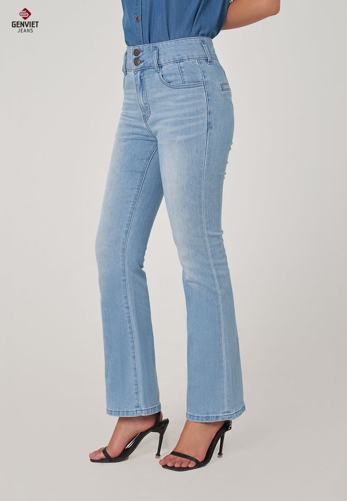 Quần Jeans Nữ Ống Vảy TQ110J8532
