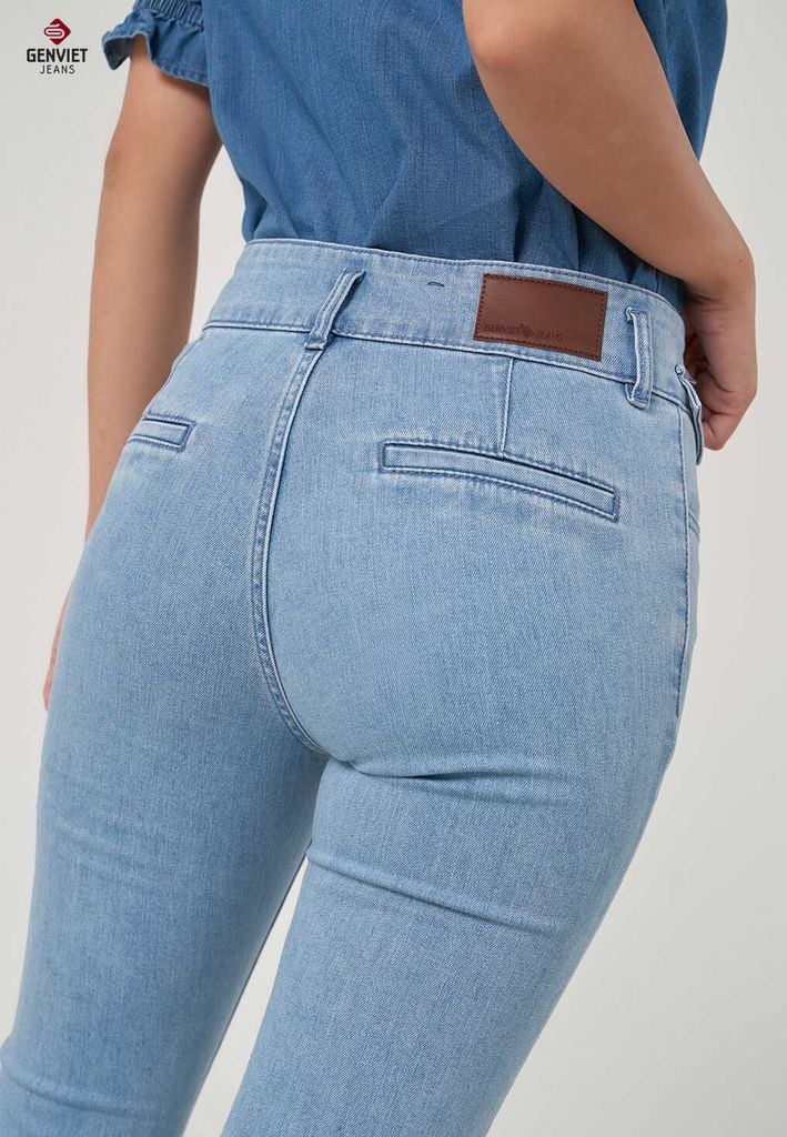 Quần Jeans Nữ Ống Vảy TQ110J8532