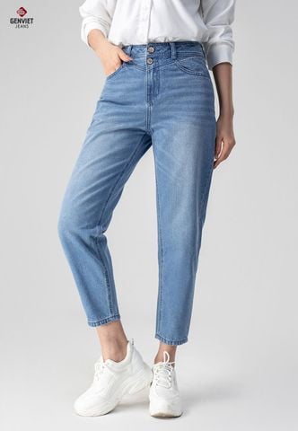 Quần Jeans Nữ Dáng Baggy TQ104J8159