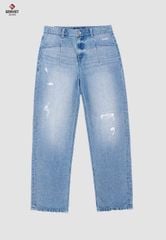 Quần Jeans Nữ Dáng Baggy TQ104J8410