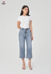 Quần Jeans Nữ Suông Vừa TQ123J8700