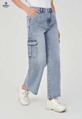 Quần Jeans Nữ Ống Suông