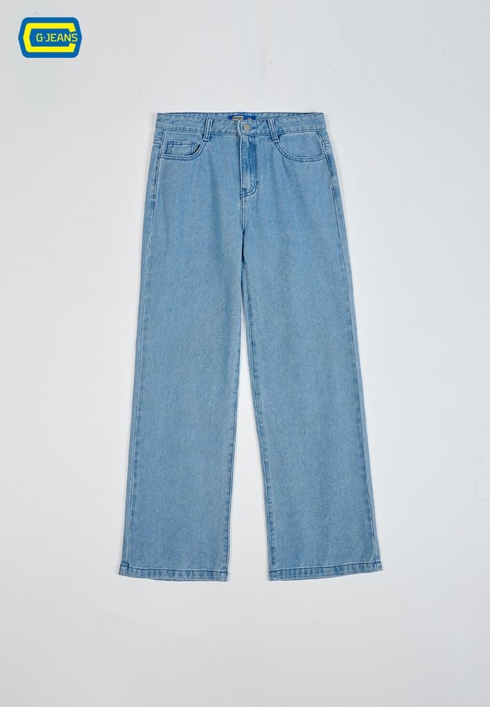 Quần Jeans Nữ Ống Suông TQ124J8710