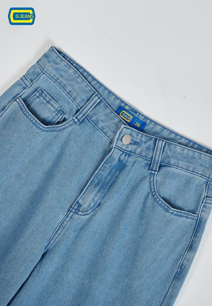 Quần Jeans Nữ Ống Suông TQ124J8710