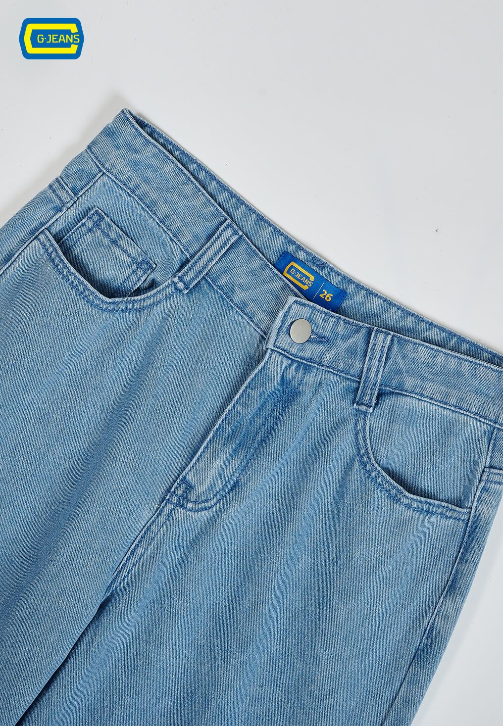  Quần Dài Nữ Jeans Suông TQ124J8710 