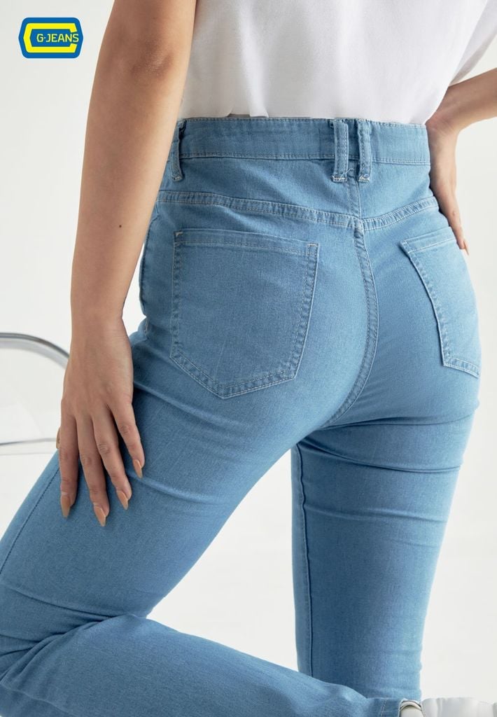 Quần Jeans Nữ Ống Vảy TQ110J8155