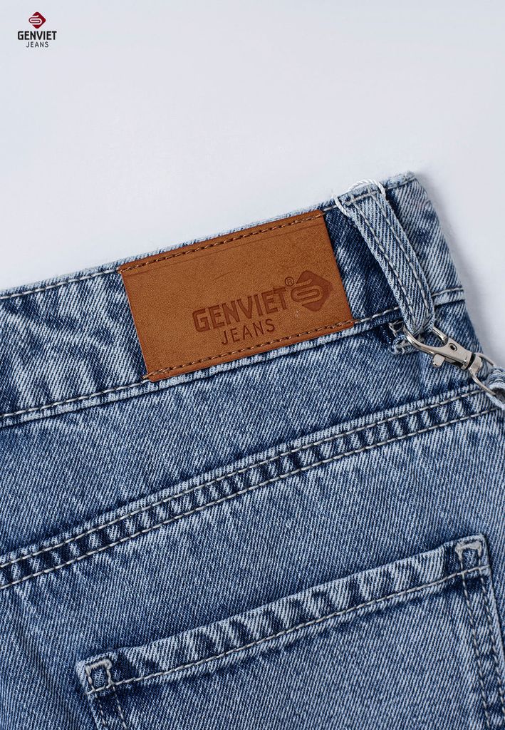 Quần Jeans Nữ Ống Suông