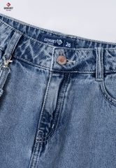 Quần Jeans Nữ Ống Suông