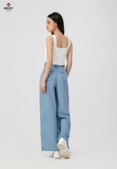 Quần Jeans Nữ Ống Suông TQ124J8531