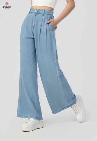 Quần Jeans Nữ Ống Suông TQ124J8531