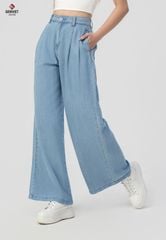 Quần Jeans Nữ Ống Suông TQ124J8531