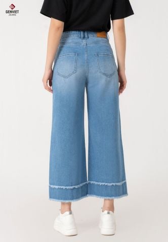 Quần Jeans Nữ Ống Suông XQ124J8525