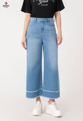 Quần Jeans Nữ Ống Suông XQ124J8525