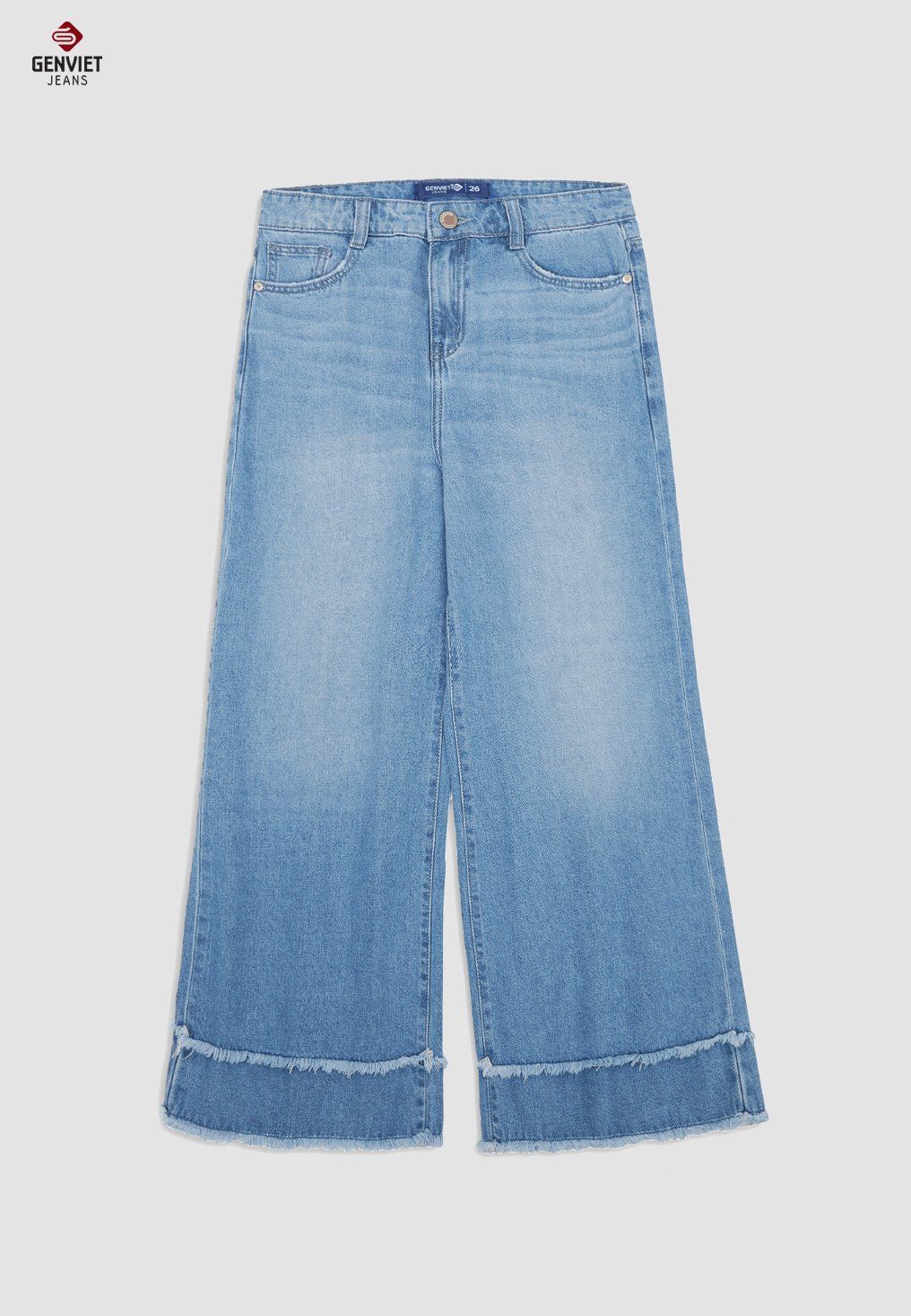  Quần Dài Nữ Jeans Suông Thời Trang XQ124J8525 