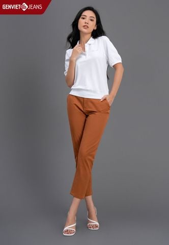 Quần Kaki Nữ Dáng Chinos