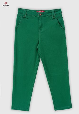 Quần Kaki Nữ Dáng Baggy