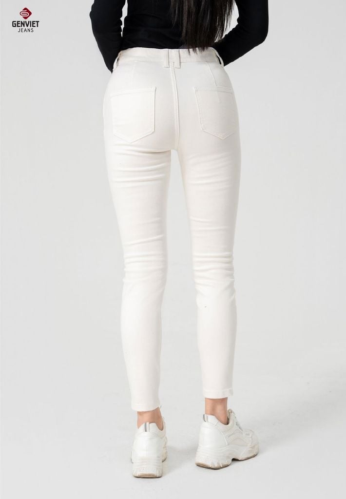 Quần Jeans Nữ Ống Col Vừa TQ103J8391