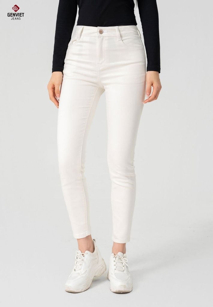 Quần Jeans Nữ Ống Col Vừa TQ103J8391