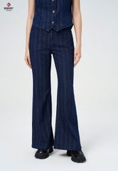 Quần Jeans Nữ Suông Vảy XQ135J8389