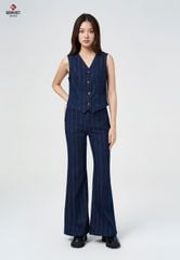 Quần Jeans Nữ Suông Vảy XQ135J8389
