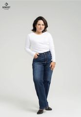 Quần Jeans Nữ Ống Đứng DQ109J8111