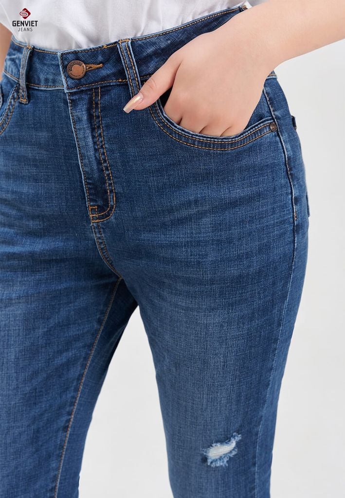 Quần Jeans Nữ Ôm Sát TQ107J8157