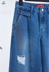 Quần Jeans Nữ Ống Suông TQ124J8154