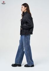 Quần Jeans Nữ Ống Suông TQ124J8402