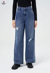 Quần Jeans Nữ Ống Suông TQ124J8402